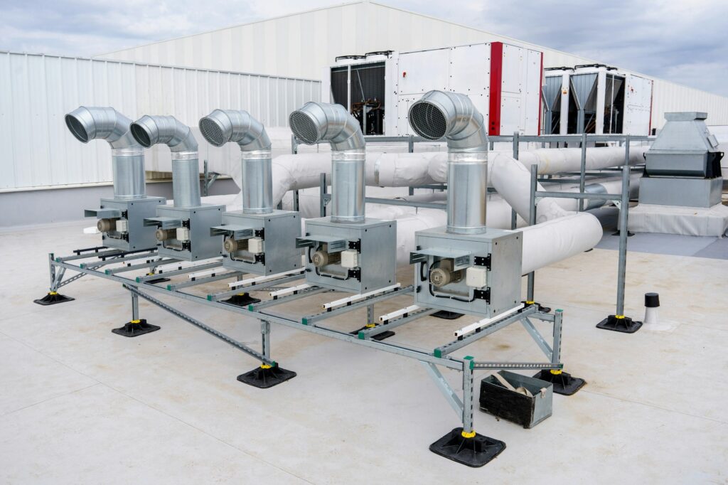 The air conditioning and ventilation system